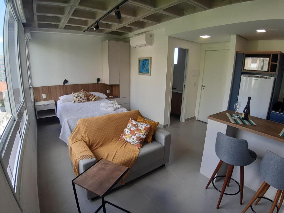 Studio contemporâneo em prédio novíssimo Porto Alegre Exterior foto